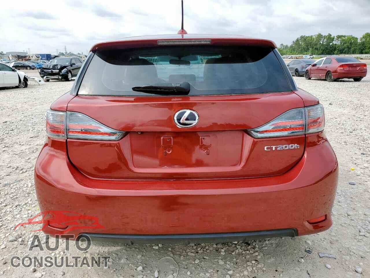 LEXUS CT 200 2011 - JTHKD5BH9B2016202