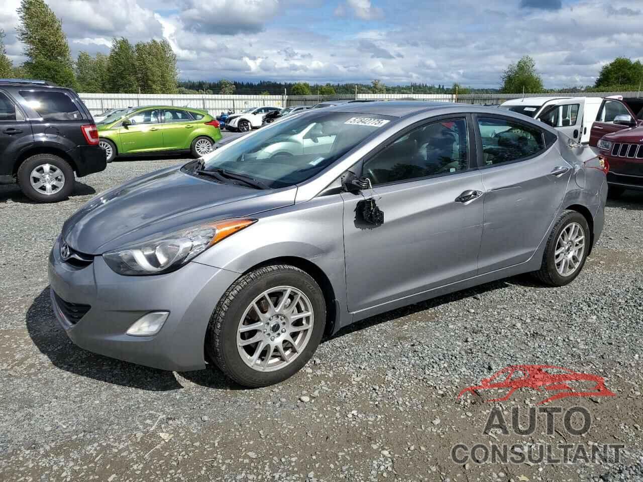 HYUNDAI ELANTRA 2012 - KMHDH4AE9CU392271