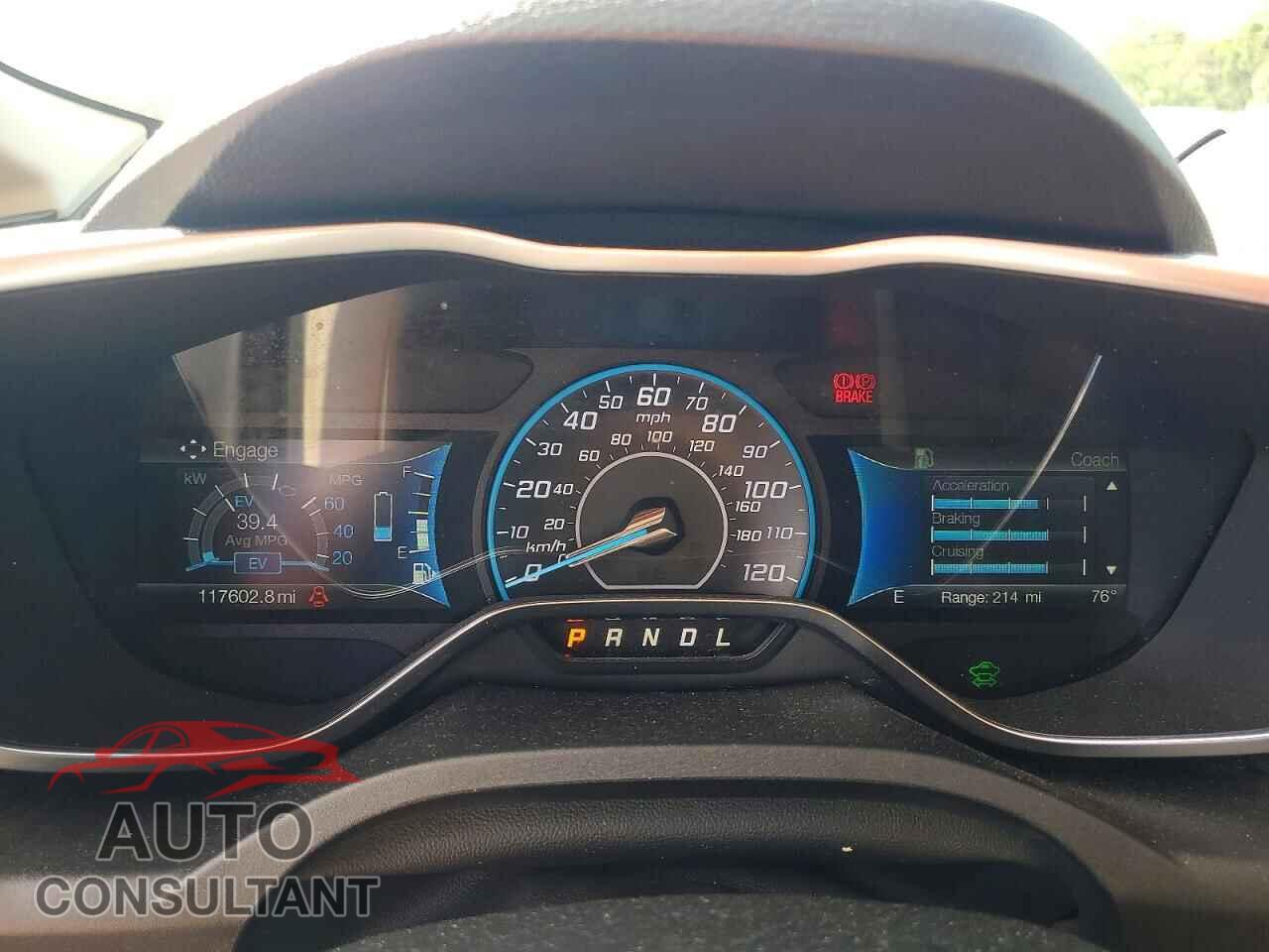 FORD CMAX 2017 - 1FADP5DU1HL117786