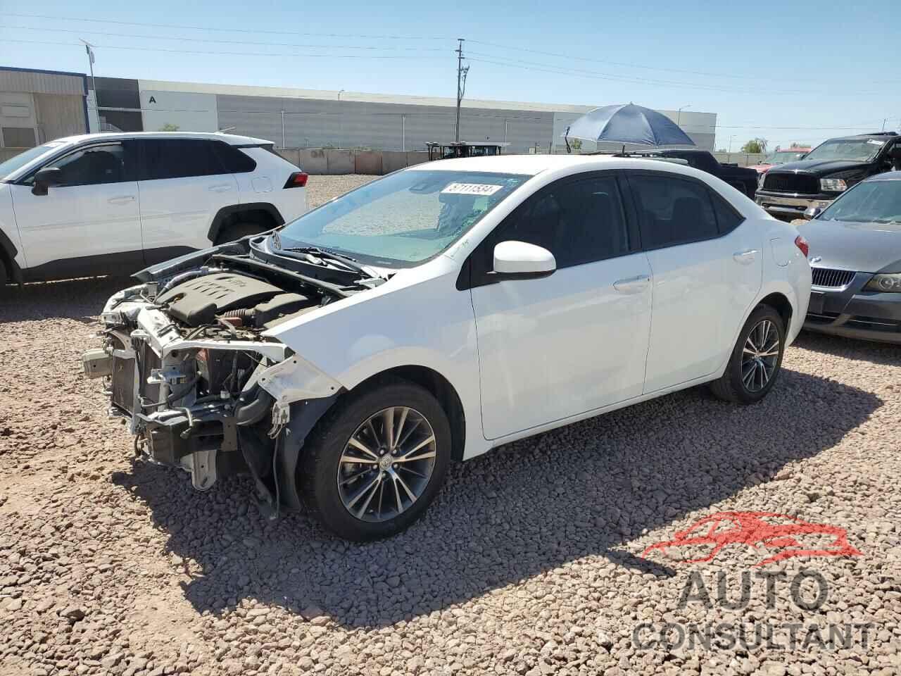 TOYOTA COROLLA 2017 - 5YFBURHEXHP676734