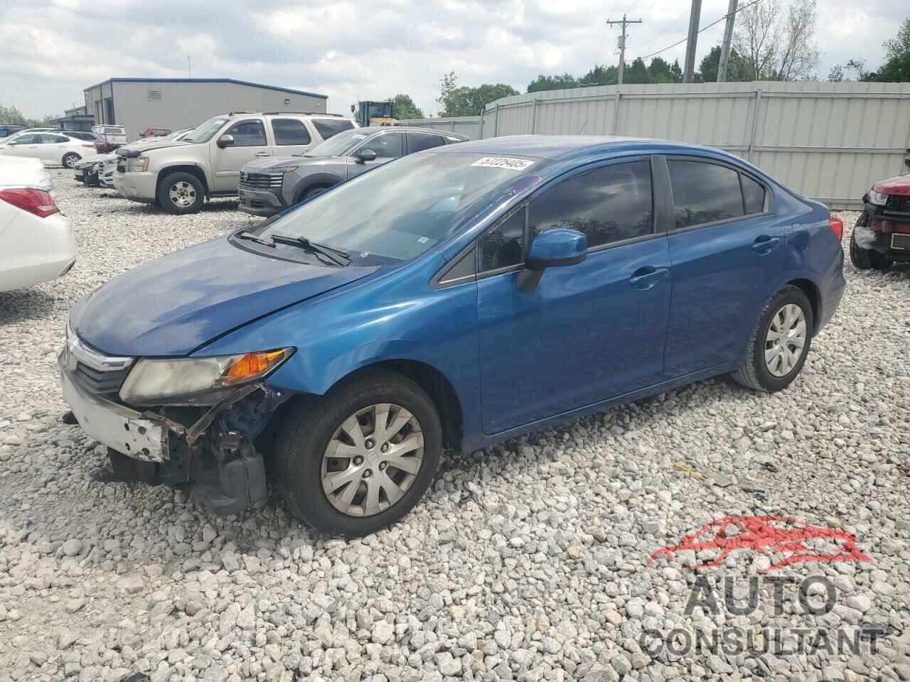 HONDA CIVIC 2012 - 2HGFB2F54CH551116