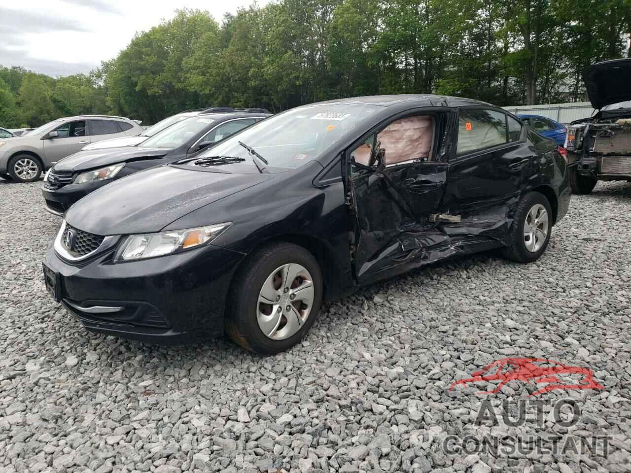 HONDA CIVIC 2013 - 2HGFB2F5XDH516503