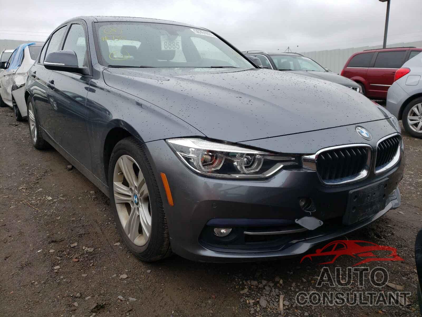 BMW 3 SERIES 2016 - WBA8E3G5XGNT80787