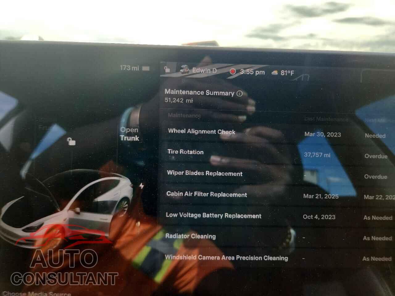 TESLA MODEL 3 2018 - 5YJ3E1EA0JF050020