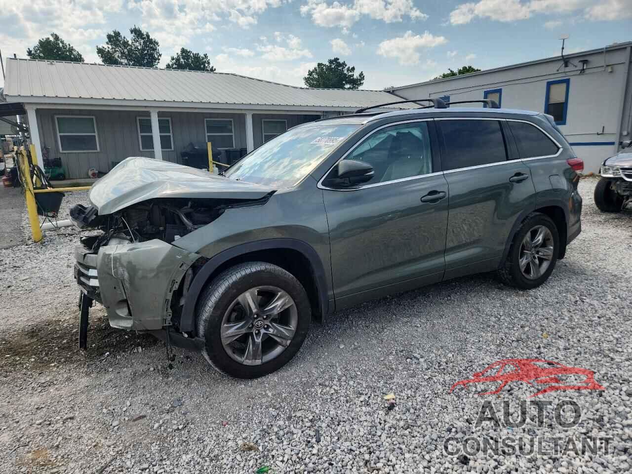 TOYOTA HIGHLANDER 2018 - 5TDDZRFH3JS888511