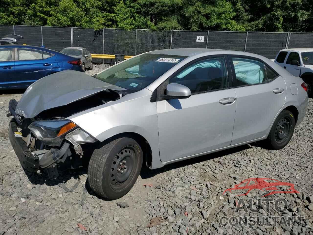 TOYOTA COROLLA 2016 - 2T1BURHE3GC546311