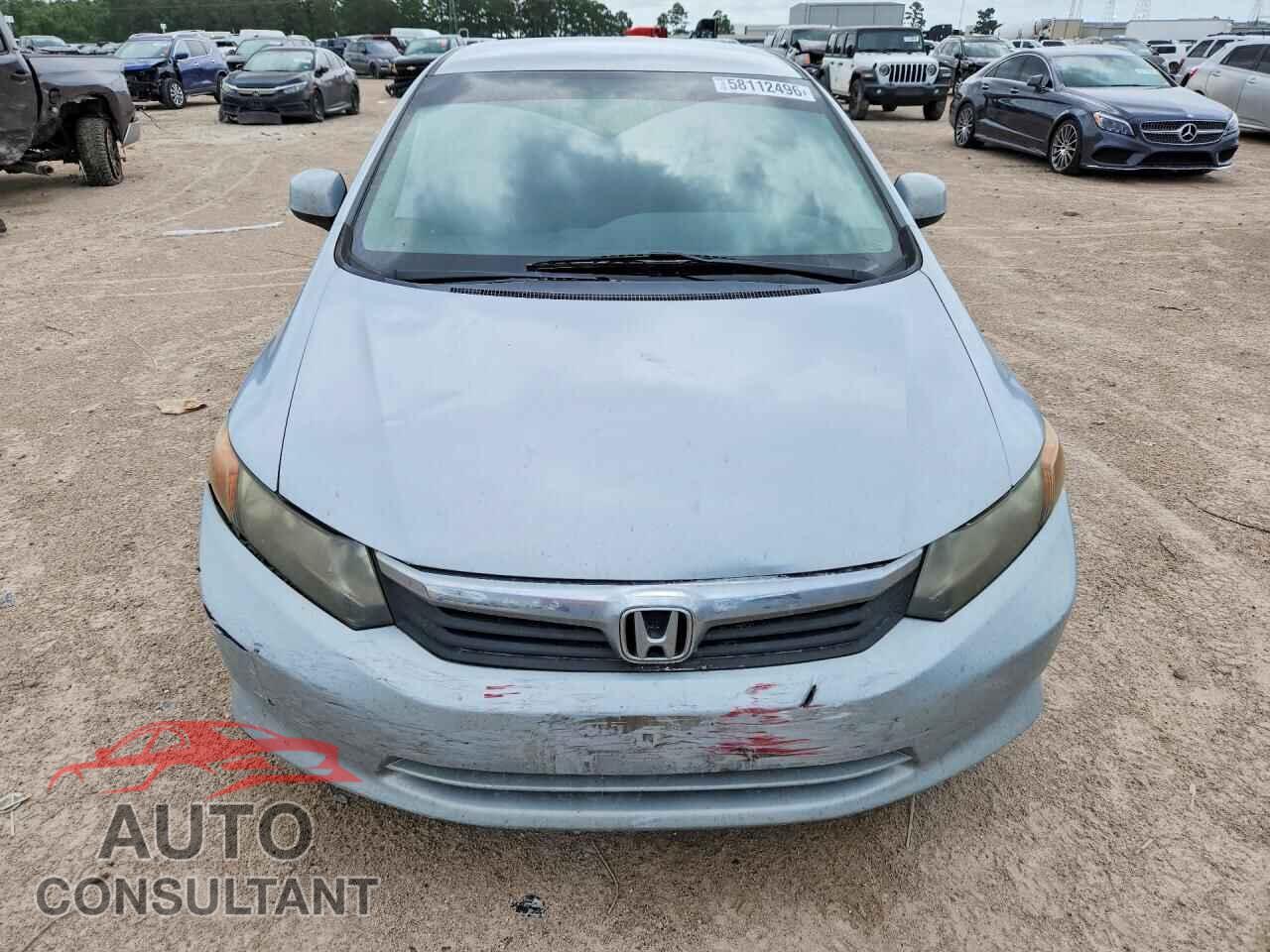 HONDA CIVIC 2012 - 19XFB2F51CE303223
