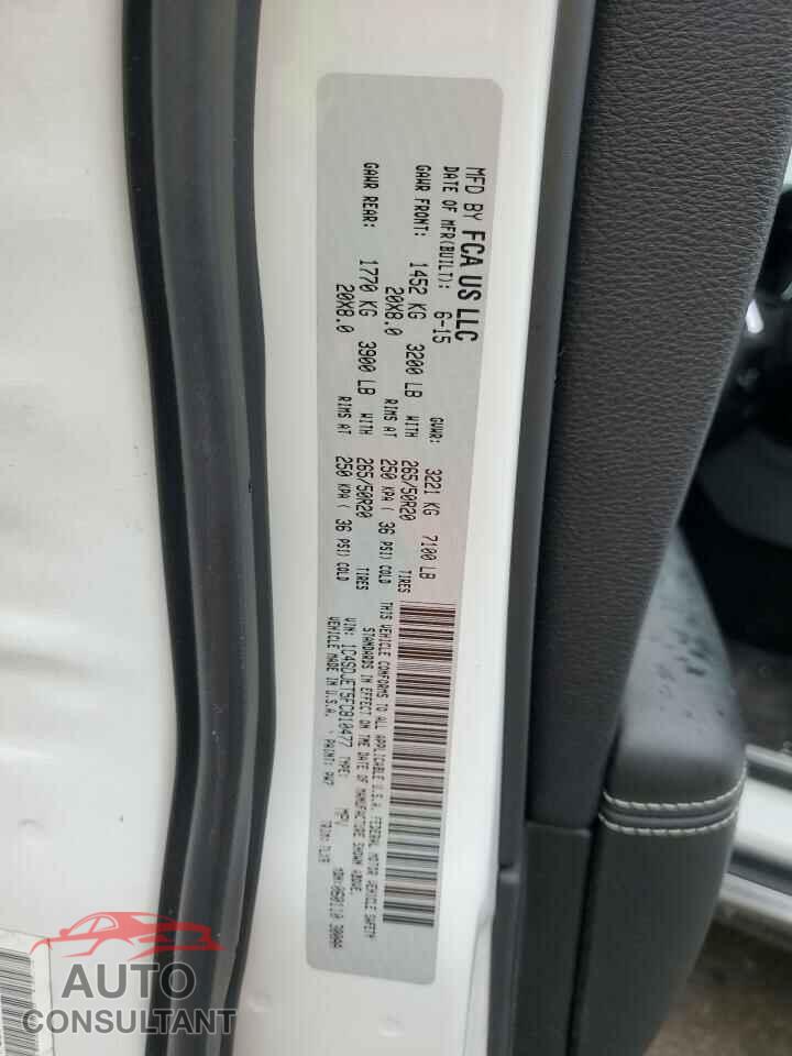 DODGE DURANGO 2015 - 1C4SDJET5FC810477