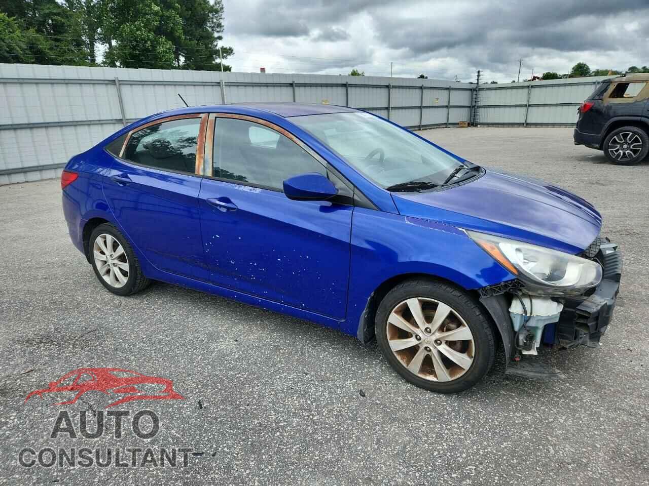 HYUNDAI ACCENT 2012 - KMHCU4AE9CU167663
