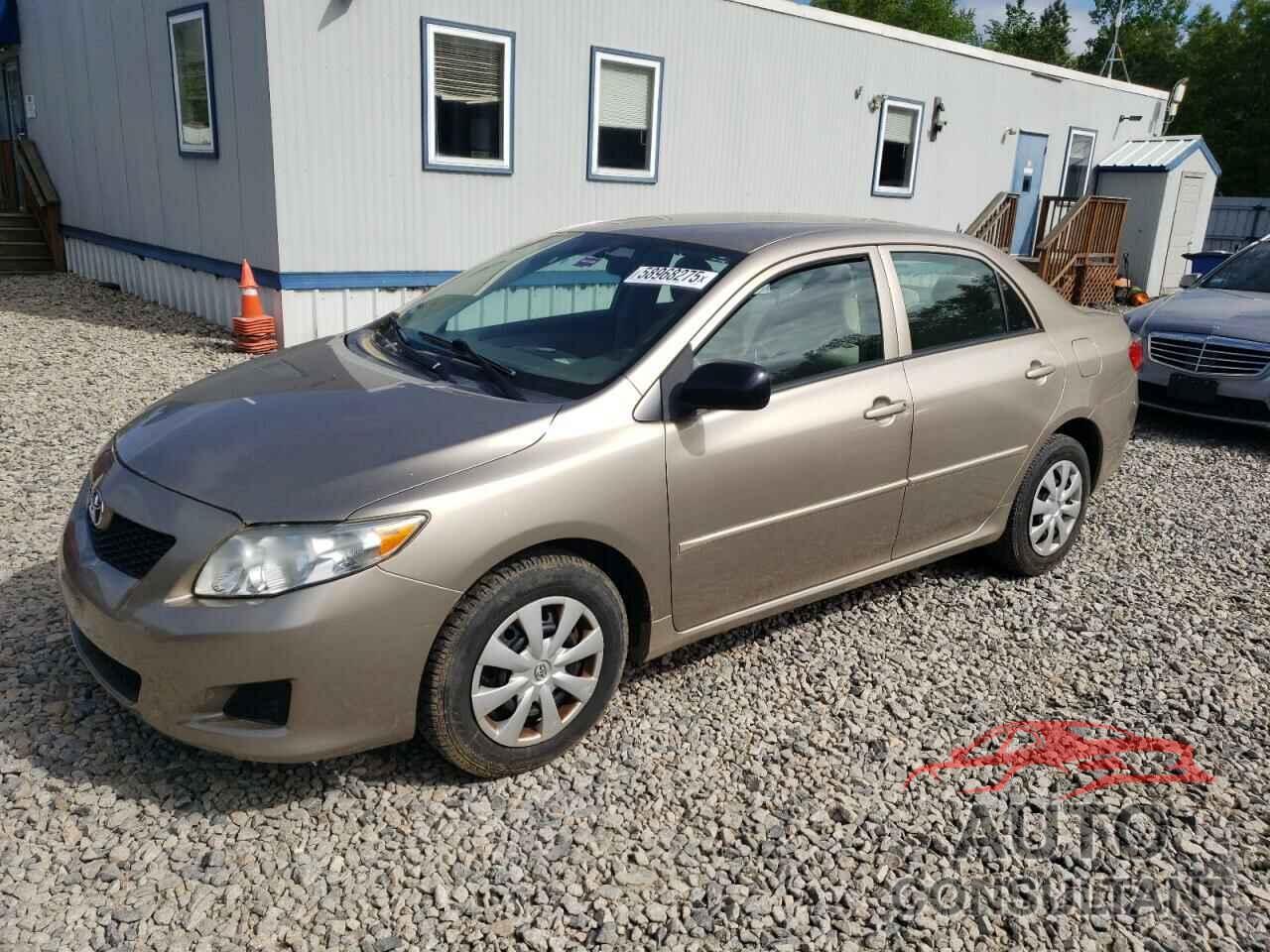 TOYOTA COROLLA 2009 - 1NXBU40E19Z045871