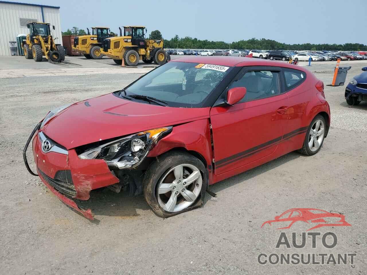 HYUNDAI VELOSTER 2012 - KMHTC6AD2CU067832