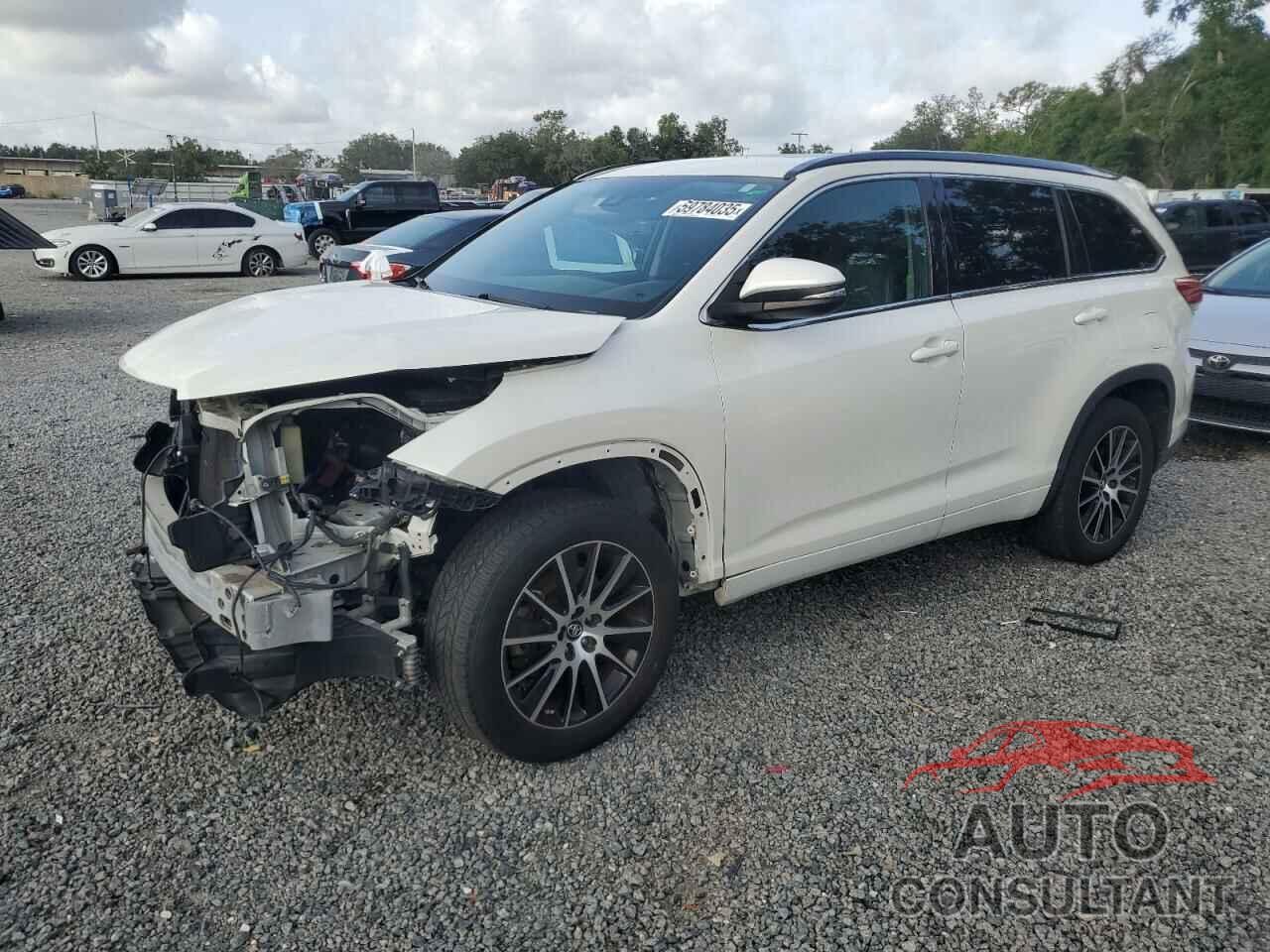 TOYOTA HIGHLANDER 2017 - 5TDKZRFH1HS516344