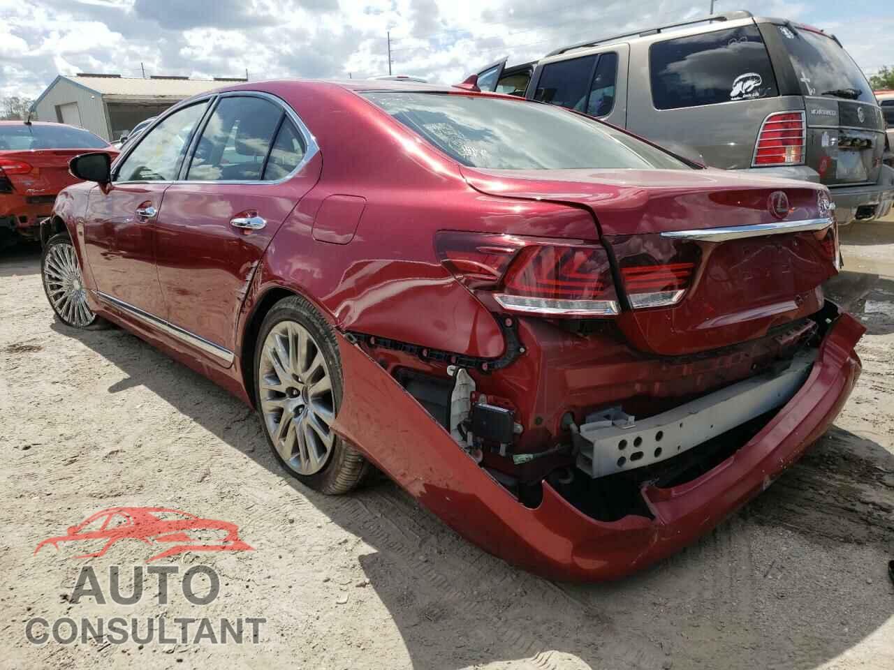 LEXUS LS460 2013 - JTHBL5EF4D5123186