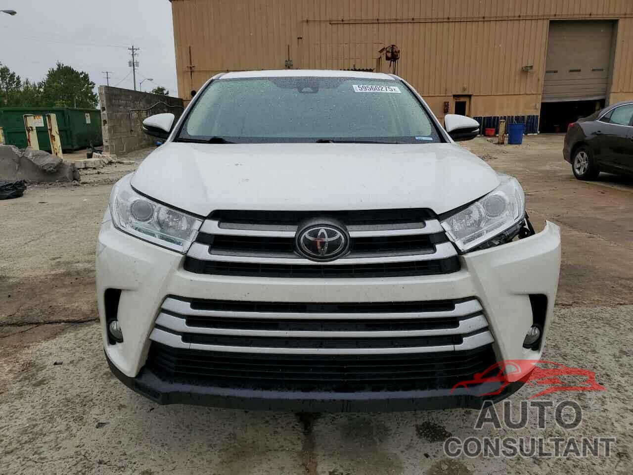 TOYOTA HIGHLANDER 2017 - 5TDBZRFH8HS371531