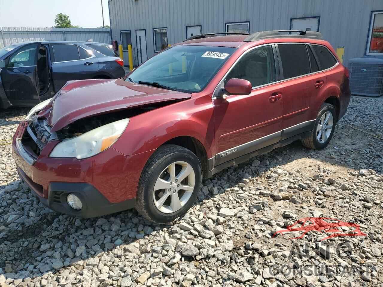 SUBARU OUTBACK 2014 - 4S4BRBCC8E3204935