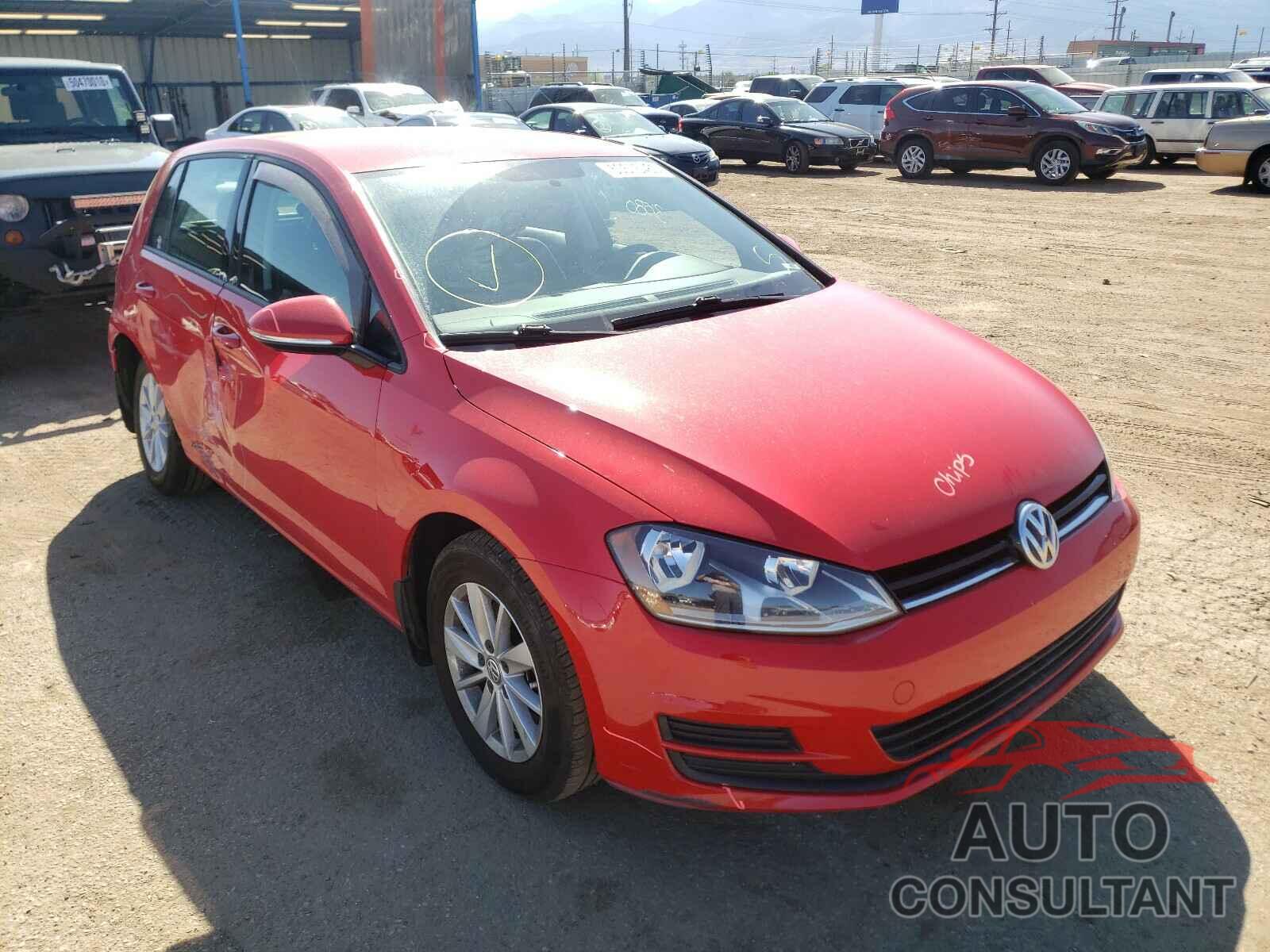 VOLKSWAGEN GOLF 2017 - 3VW117AU6HM036941