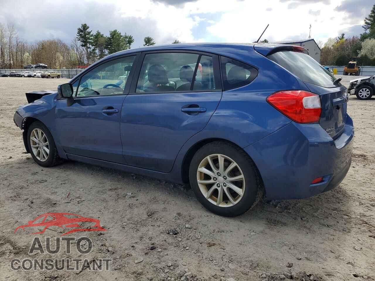 SUBARU IMPREZA 2012 - JF1GPAC67CG219345