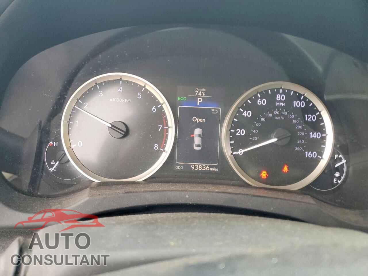 LEXUS IS 2014 - JTHBF1D27E5039265
