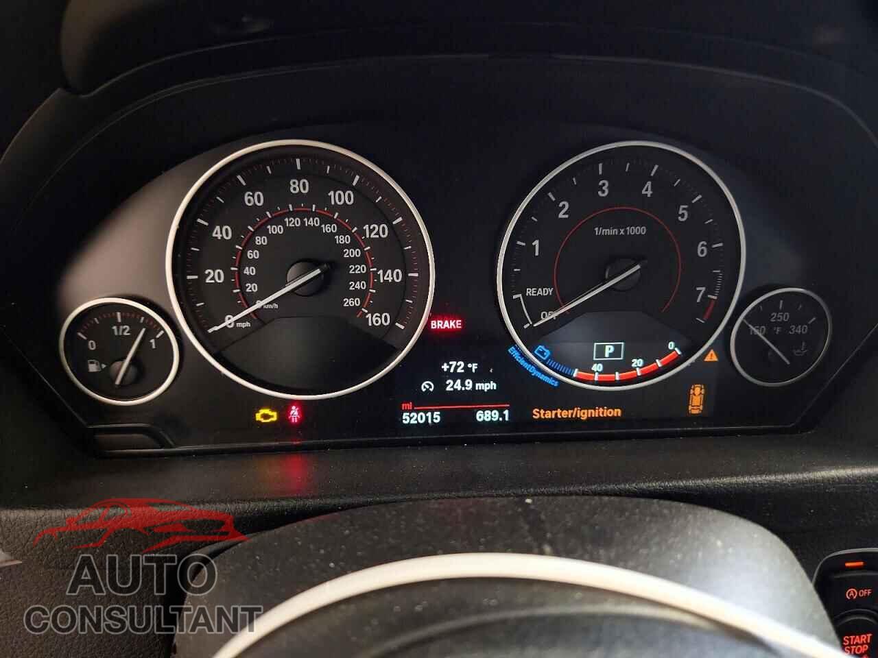 BMW 3 SERIES 2017 - WBA8D9C3XHA011124