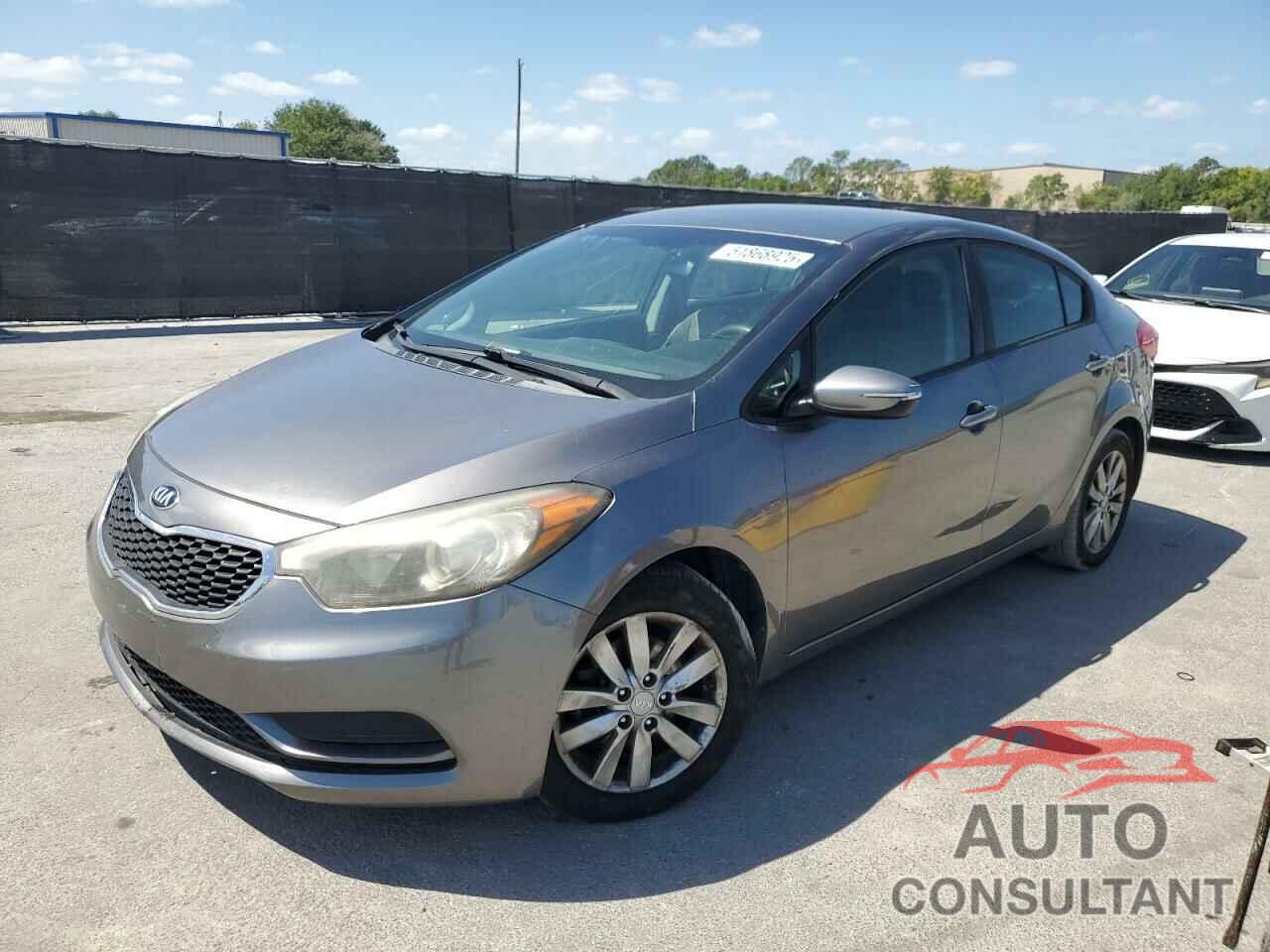 KIA FORTE 2016 - KNAFX4A62G5608337