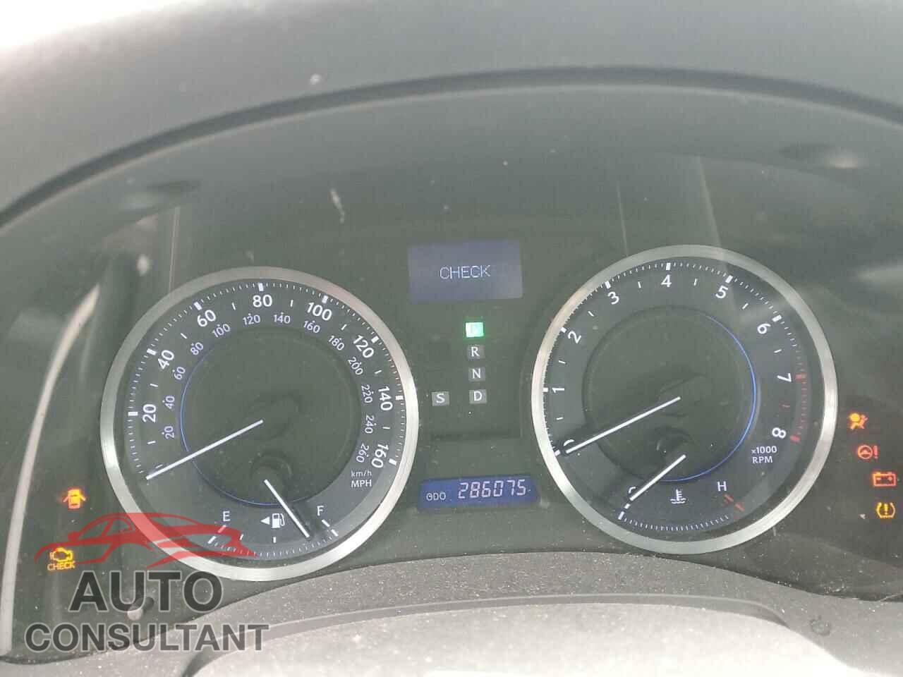 LEXUS IS 2012 - JTHCF5C21C5054645