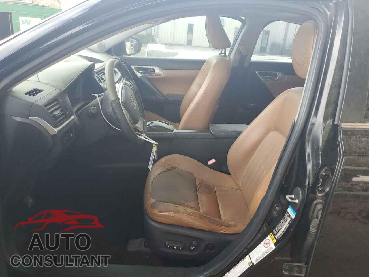 LEXUS CT 200 2012 - JTHKD5BH2C2098663
