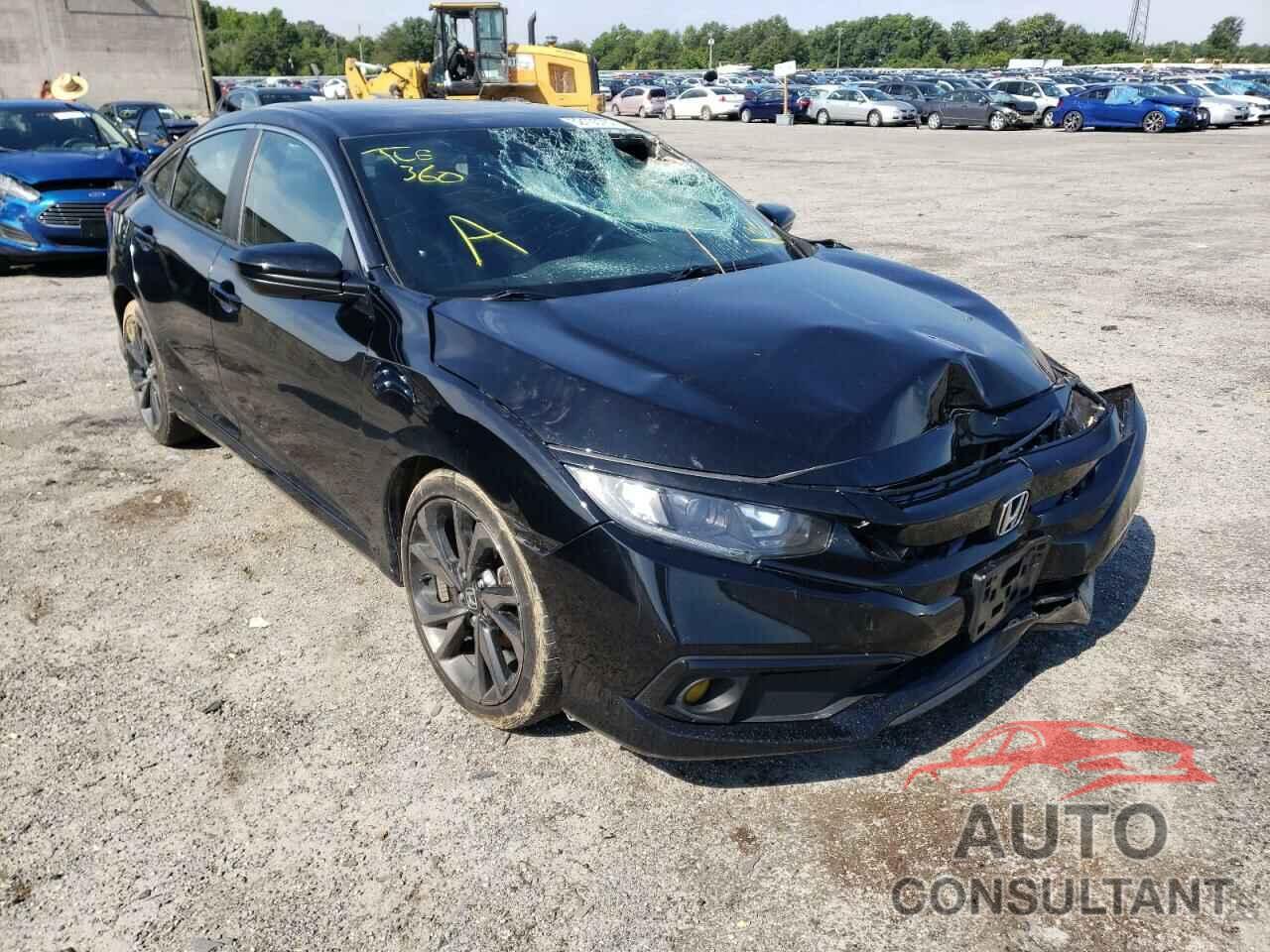 HONDA CIVIC 2019 - 2HGFC2F83KH601011