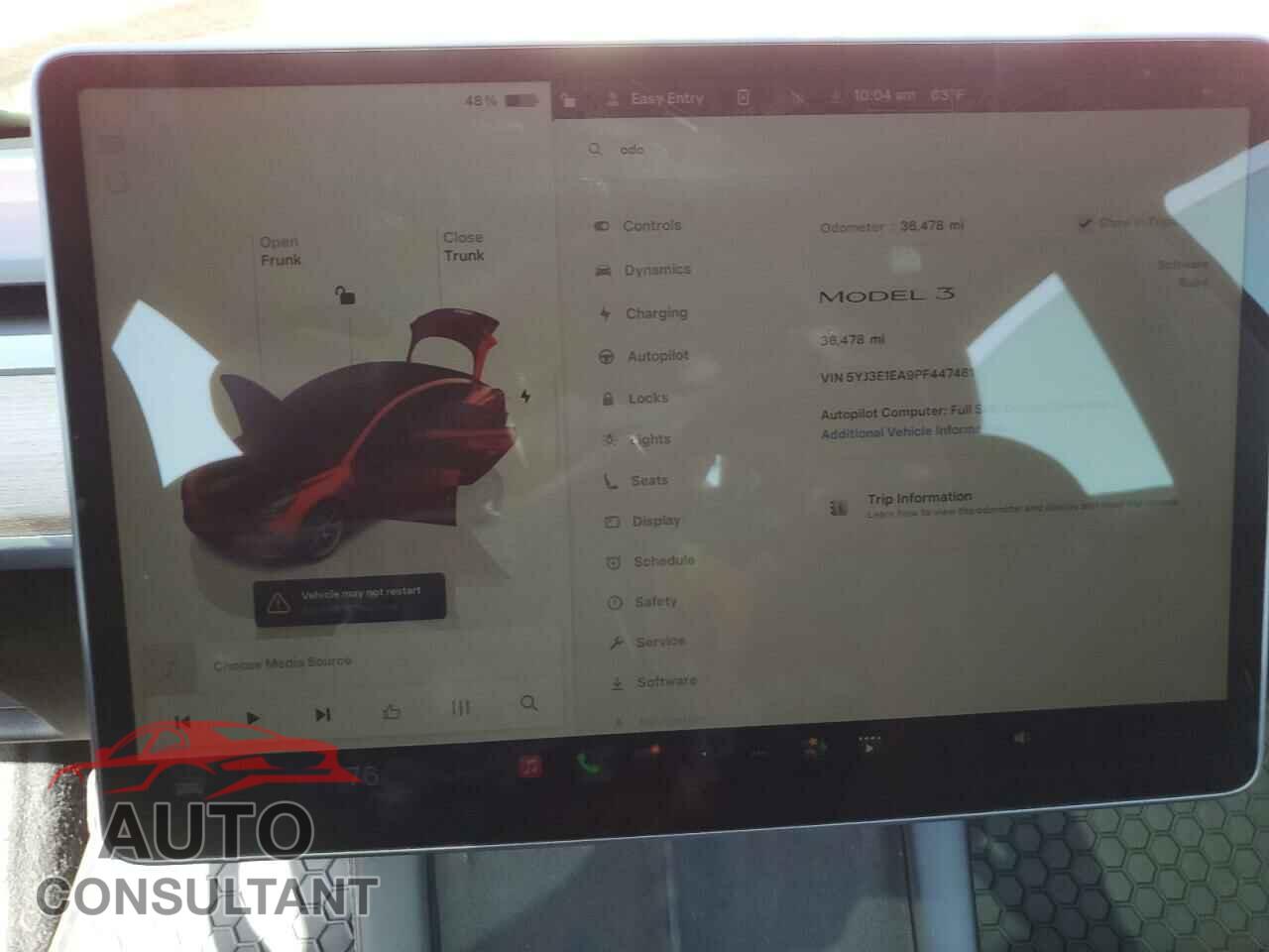 TESLA MODEL 3 2023 - 5YJ3E1EA9PF447461