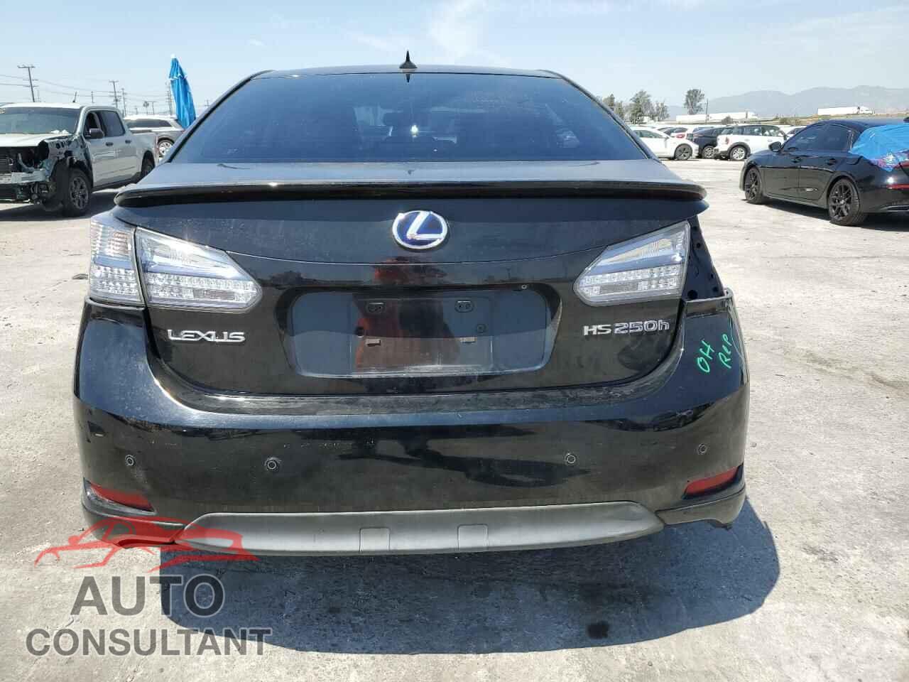 LEXUS HS 2010 - JTHBB1BAXA2005967