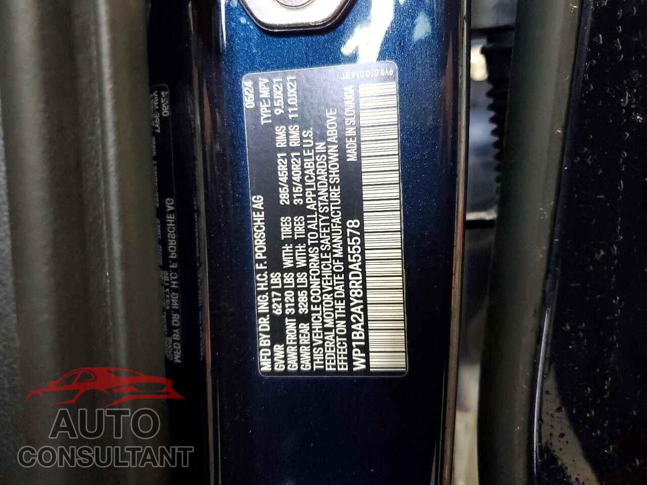 PORSCHE CAYENNE 2024 - WP1BA2AY8RDA55578
