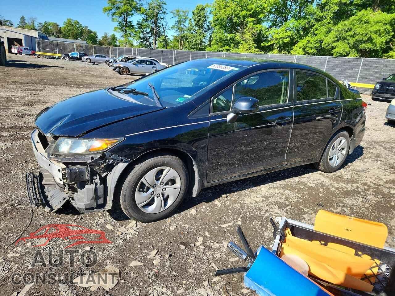 HONDA CIVIC 2013 - 2HGFB2F57DH301192