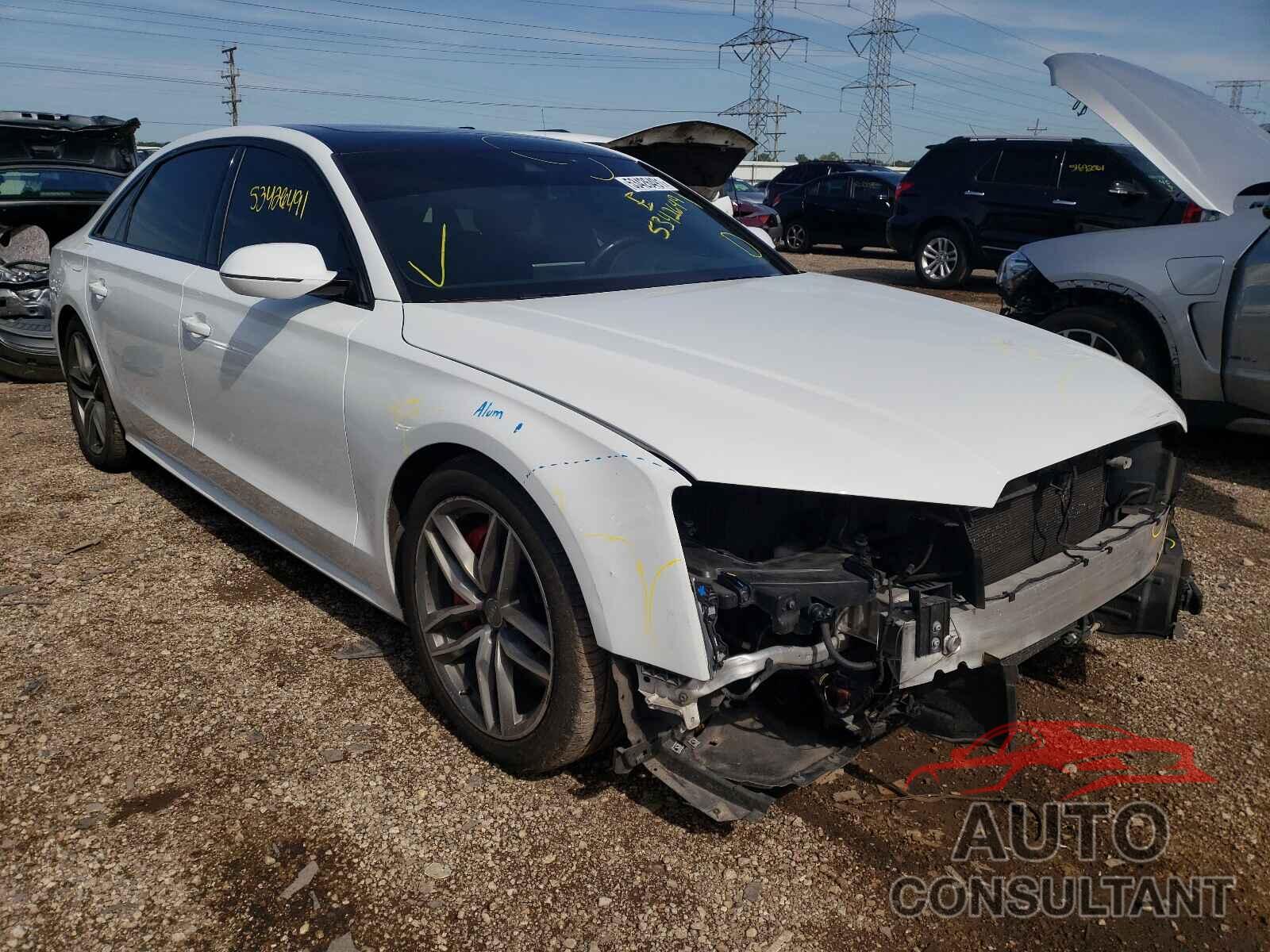 AUDI A8 2017 - WAU44AFD8HN017565