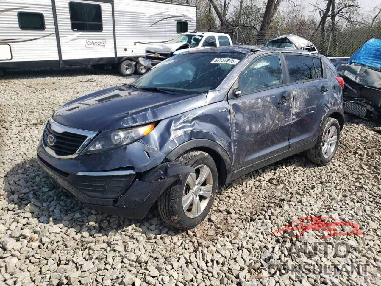 KIA SPORTAGE 2012 - KNDPBCA26C7227327