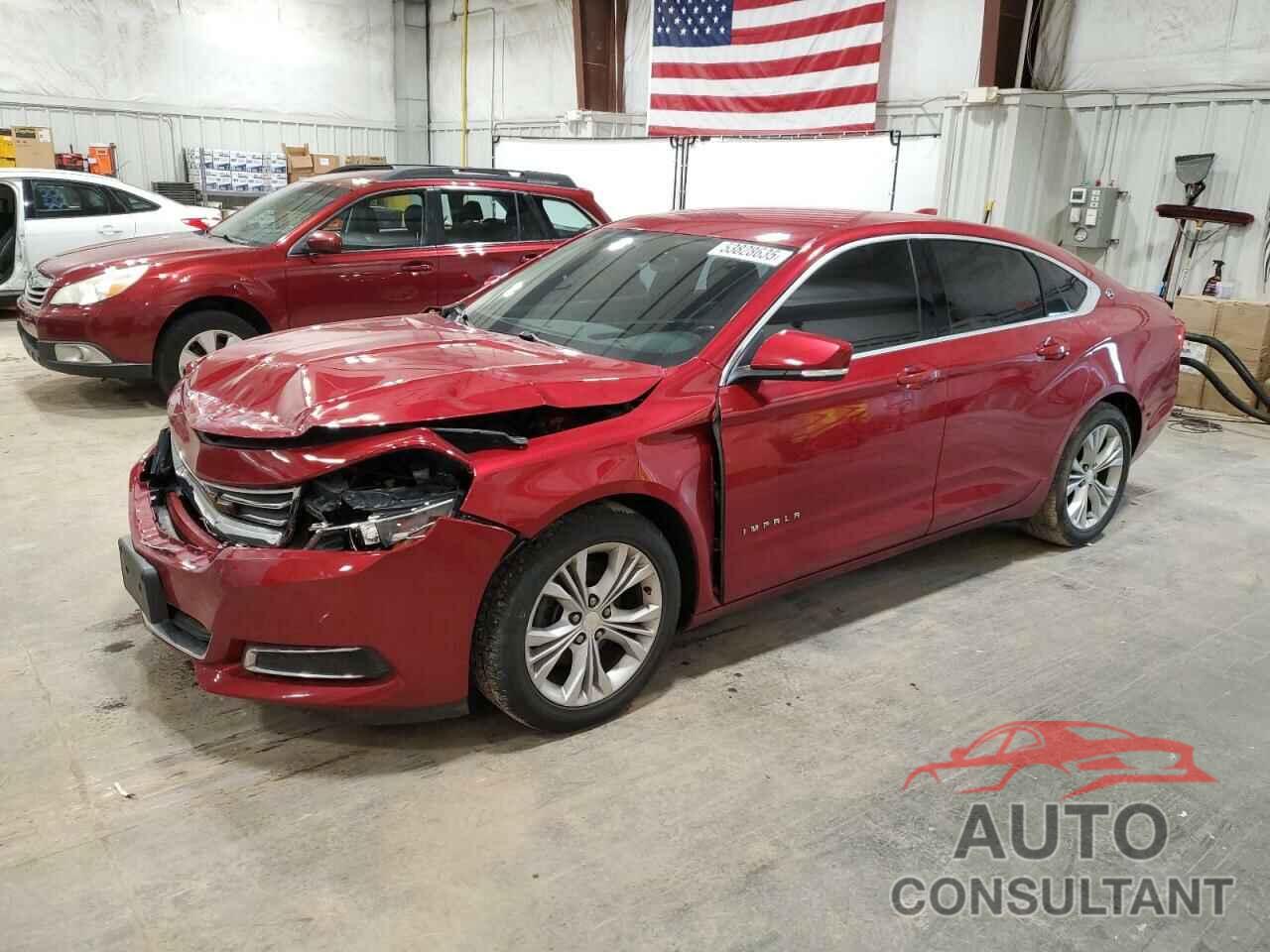 CHEVROLET IMPALA 2015 - 2G1125S30F9192806