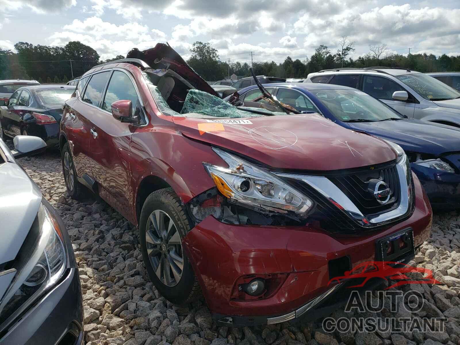 NISSAN MURANO 2017 - 5N1AZ2MHXHN113700