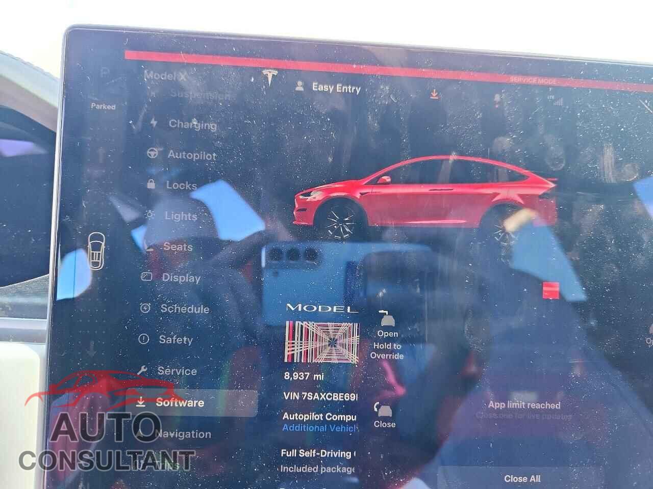 TESLA MODEL X 2024 - 7SAXCBE69RF437771