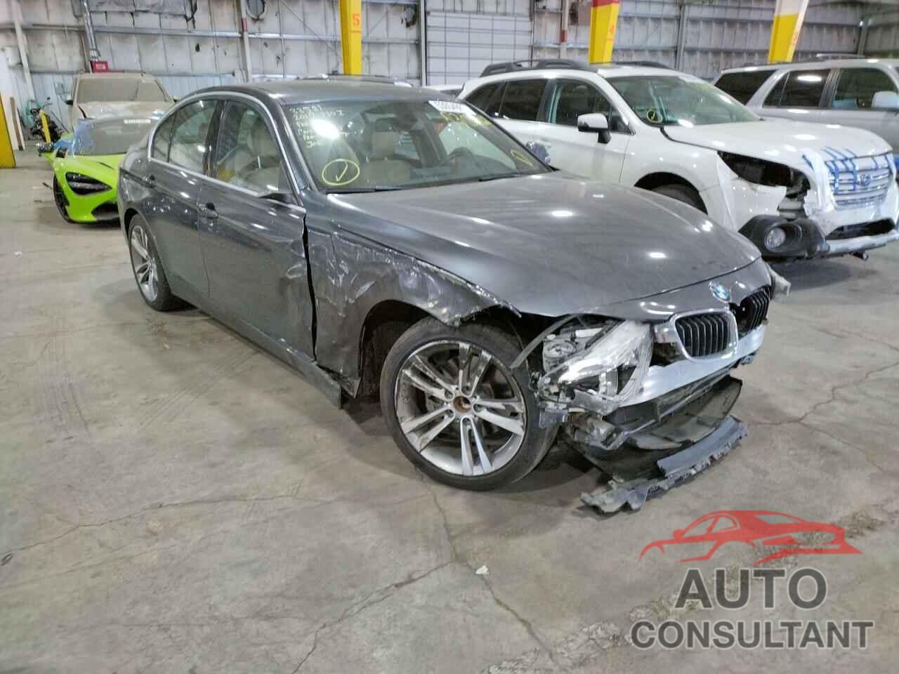 BMW 3 SERIES 2017 - WBA8B9G50HNU48866