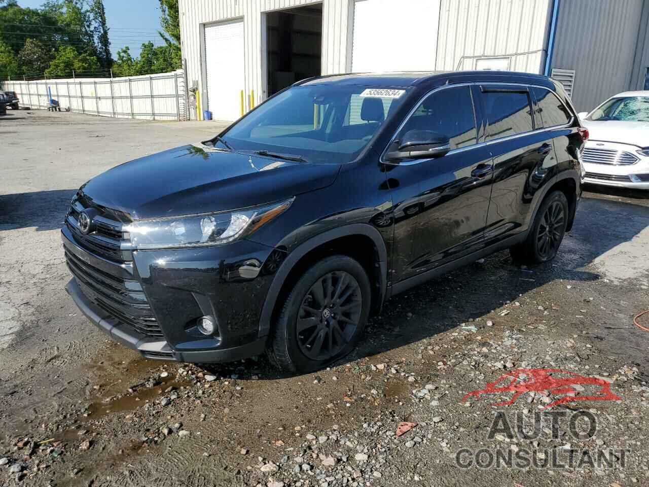 TOYOTA HIGHLANDER 2019 - 5TDJZRFH2KS629626