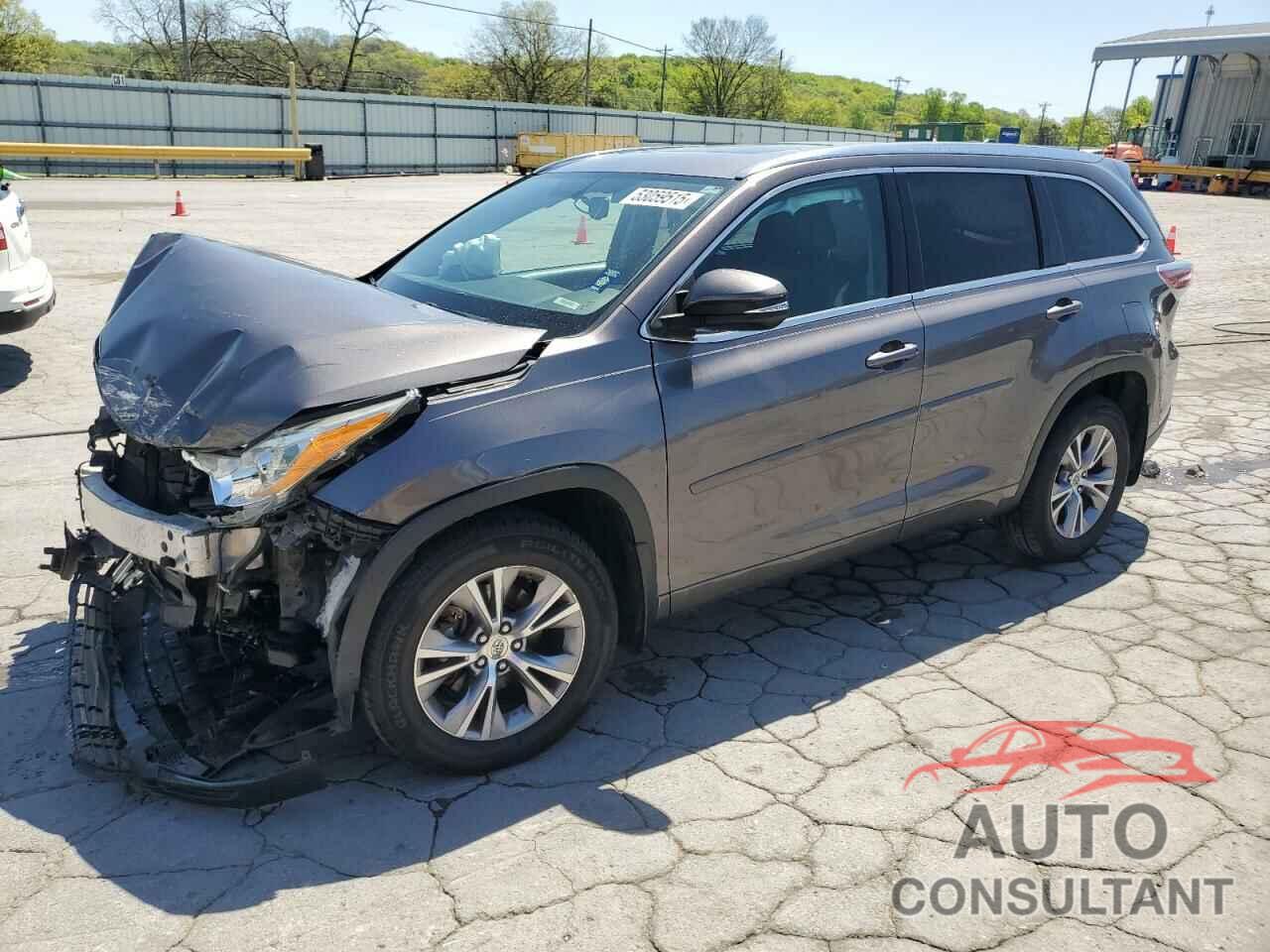 TOYOTA HIGHLANDER 2015 - 5TDJKRFH6FS216621