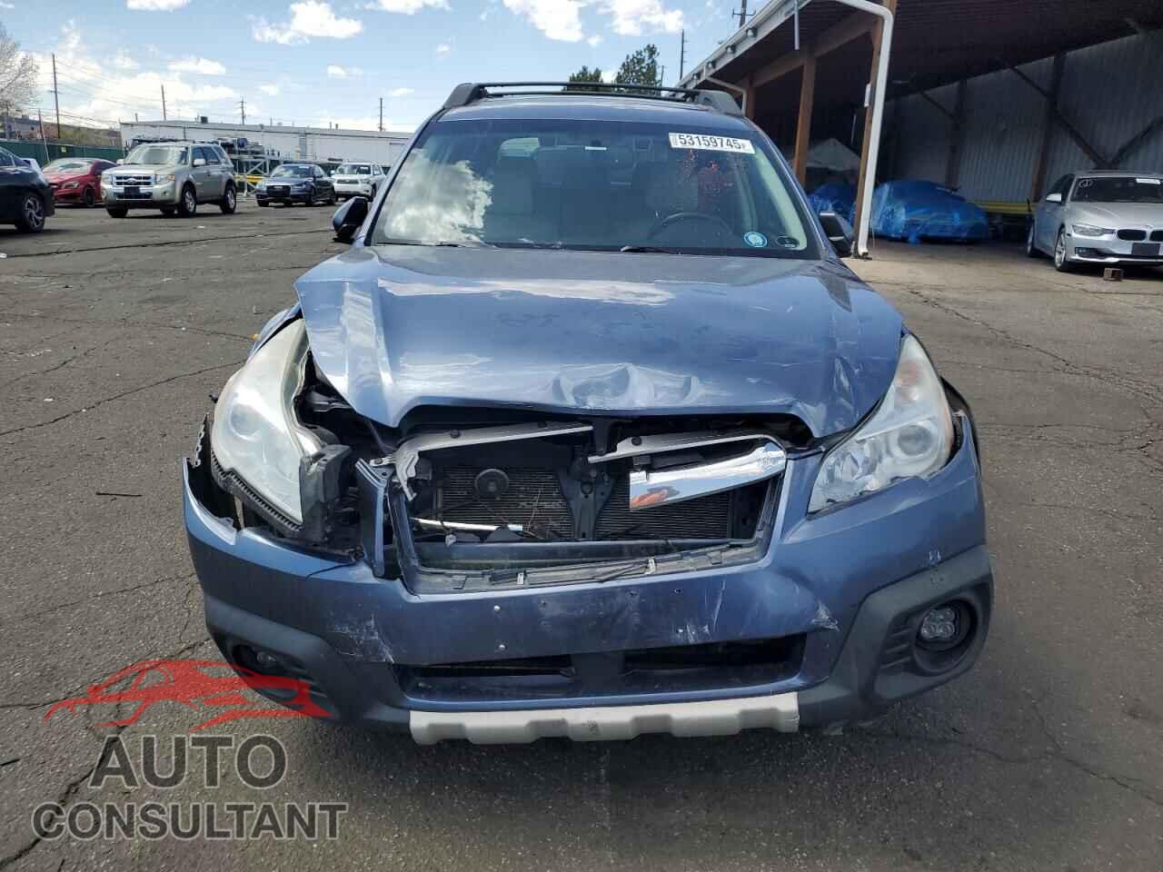 SUBARU OUTBACK 2013 - 4S4BRDPC4D2243628