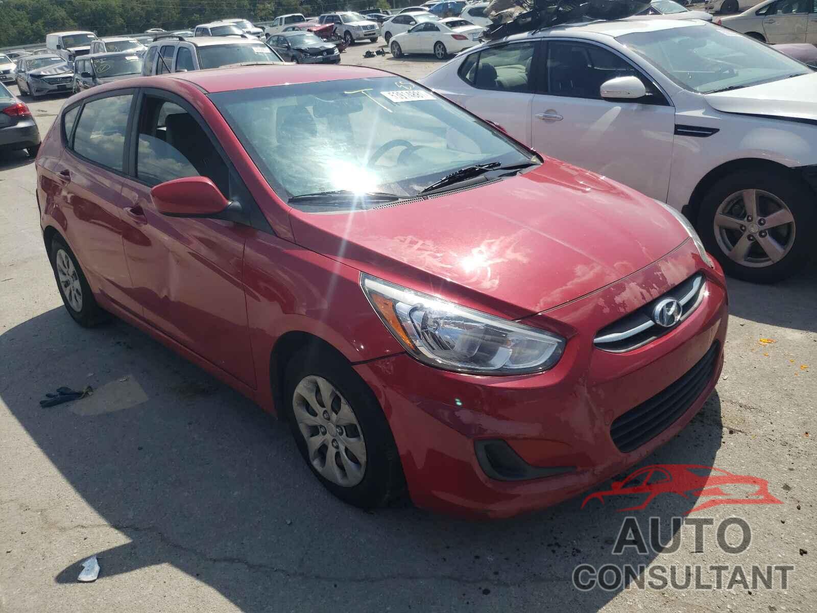 HYUNDAI ACCENT 2016 - KMHCT5AE7GU286181