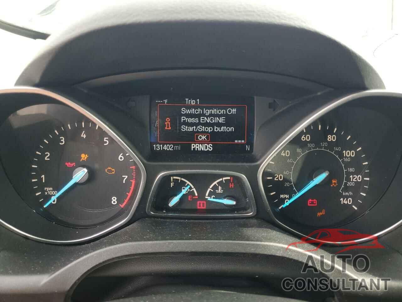 FORD ESCAPE 2017 - 1FMCU9JD9HUD38486