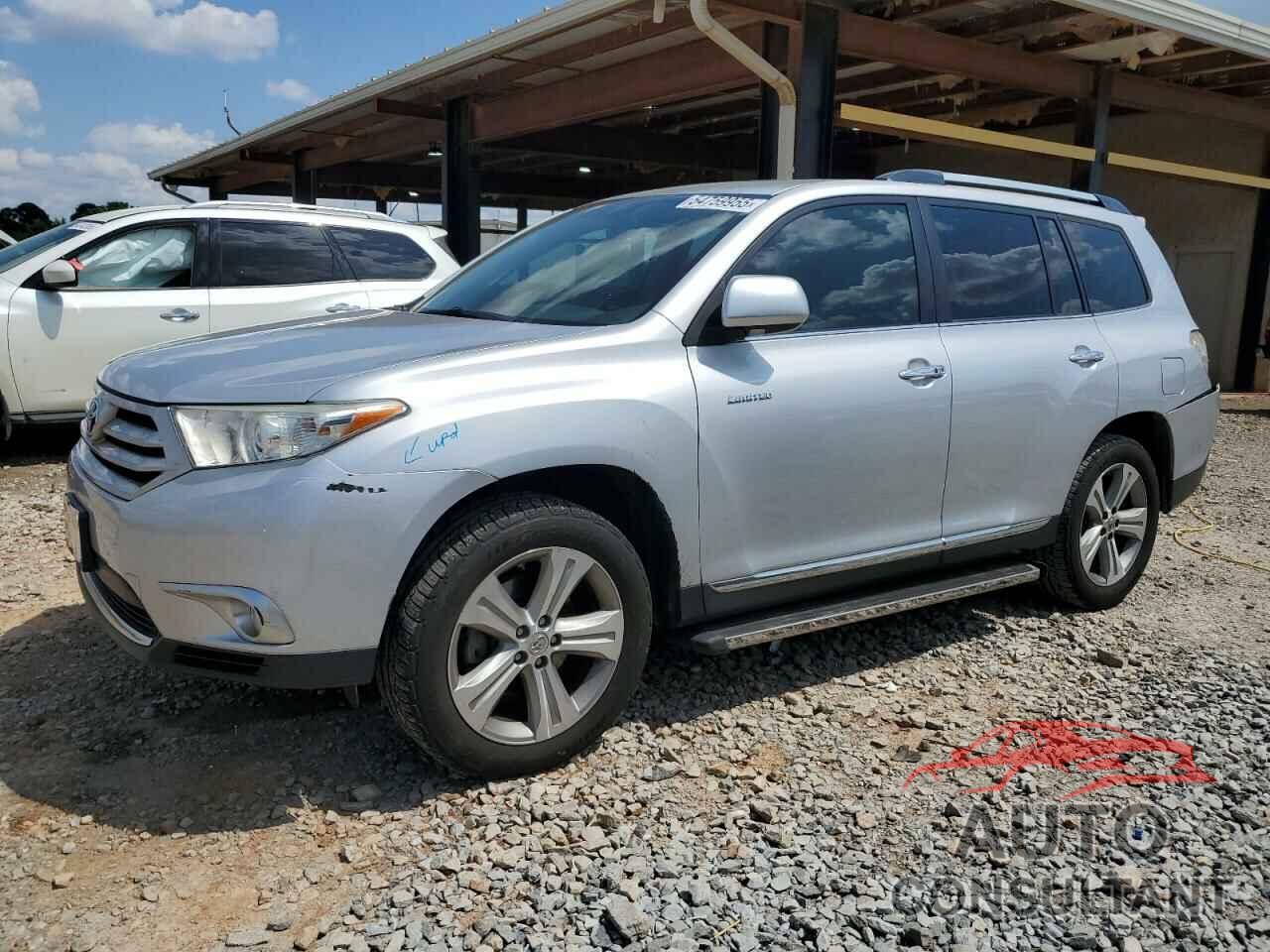 TOYOTA HIGHLANDER 2012 - 5TDYK3EH3CS086645
