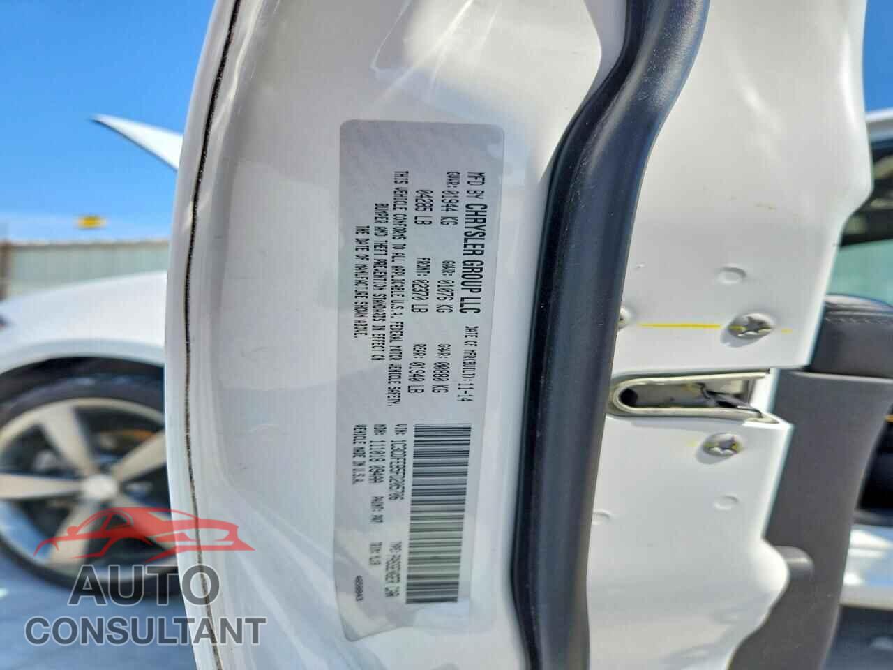 DODGE DART 2015 - 1C3CDFEB5FD205706