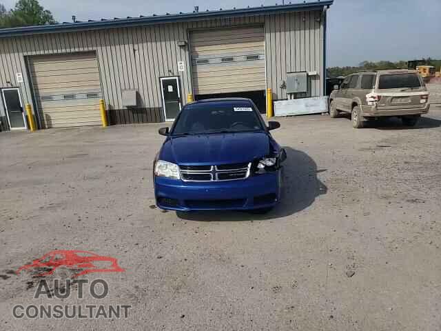 DODGE AVENGER 2013 - 1C3CDZAB2DN565921