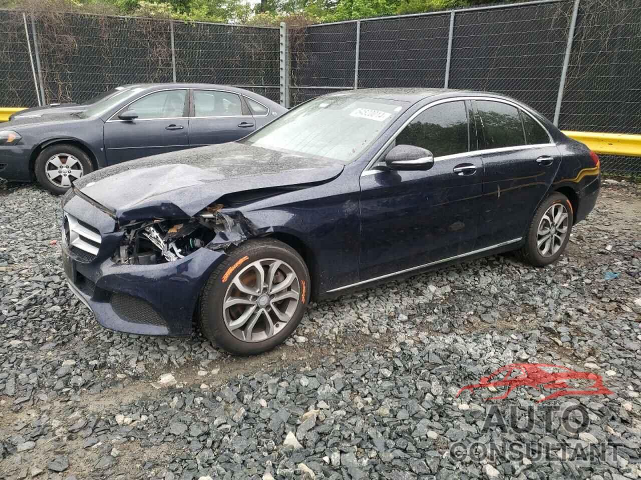 MERCEDES-BENZ C-CLASS 2016 - WDDWF4KB3GR139789