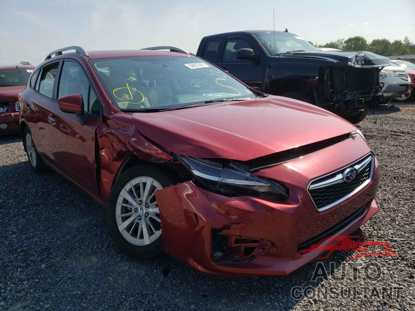 SUBARU IMPREZA 2018 - 4S3GTAD6XJ3709433