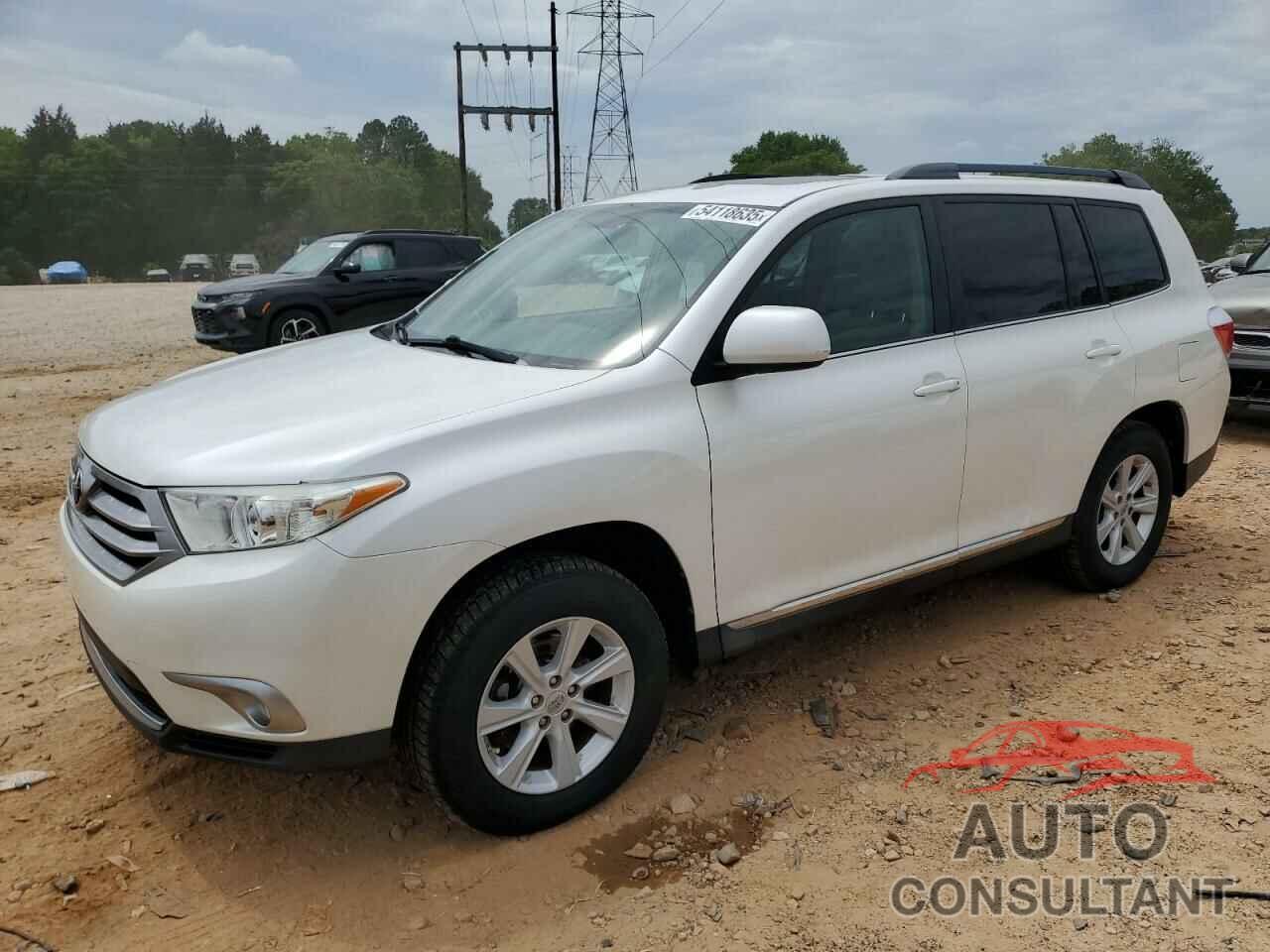 TOYOTA HIGHLANDER 2013 - 5TDZK3EH9DS107973