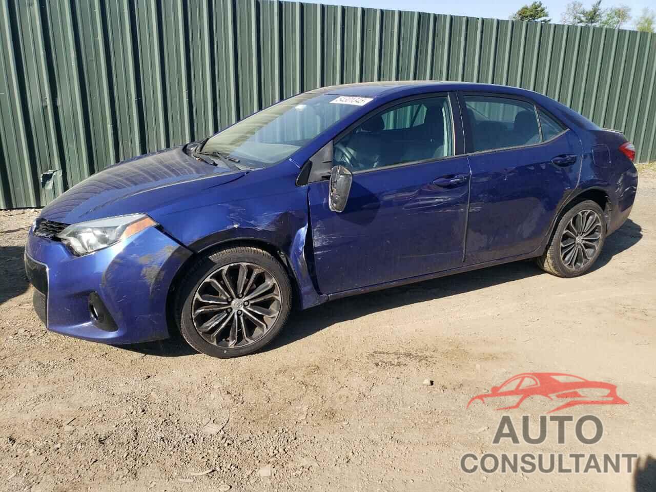 TOYOTA COROLLA 2015 - 2T1BURHE2FC250436