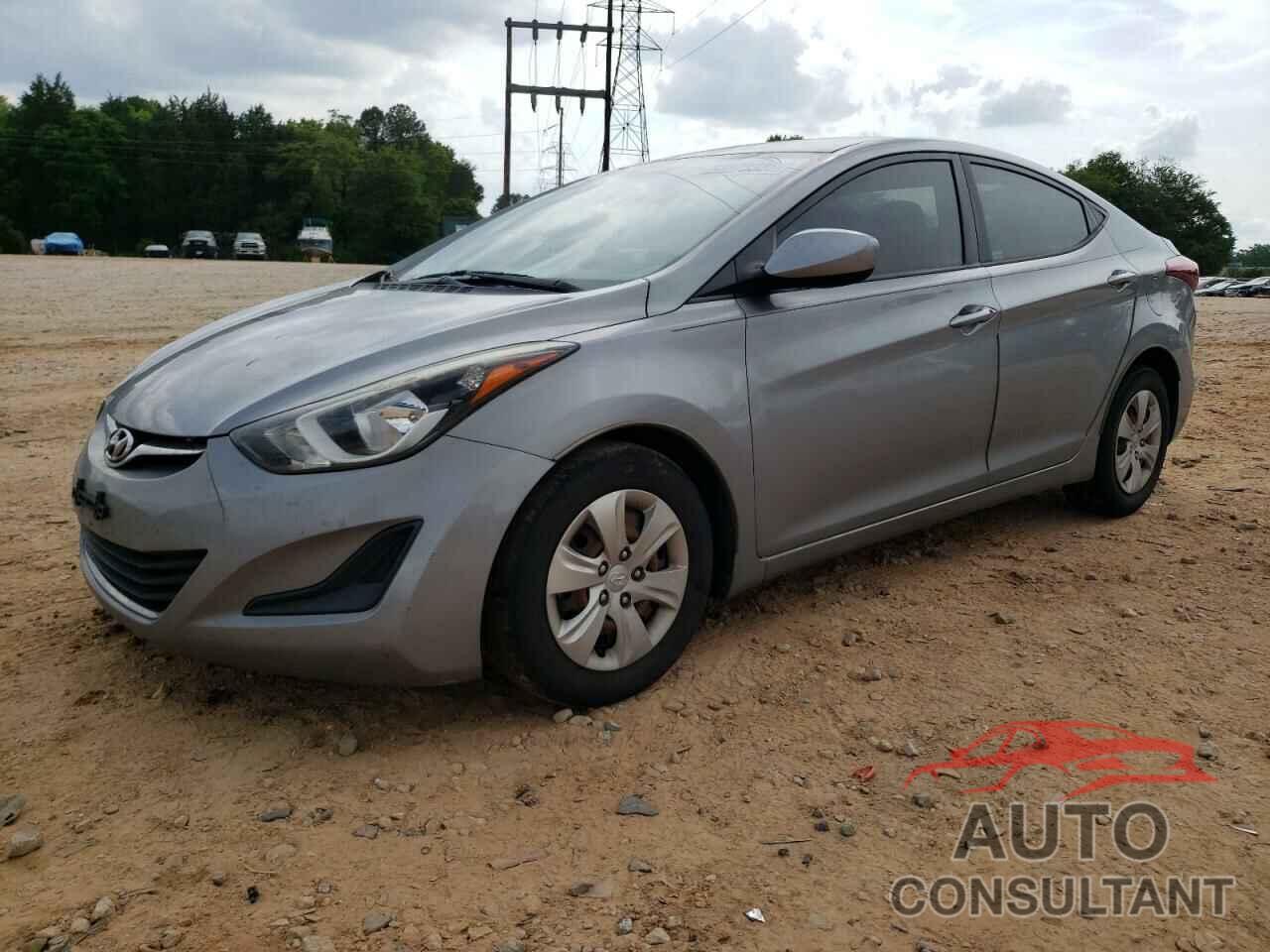 HYUNDAI ELANTRA 2016 - KMHDH4AE6GU493032